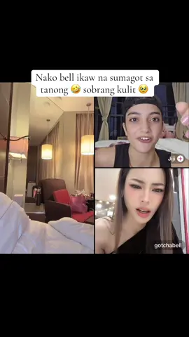Nako bell ikaw na sumagot sa tanong 🤣 sobrang kulit 🥹 @emmatiglao @gotchabell  #fyp #live #emmabell #armenia #thailand 