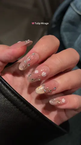 Tulip Mirage 🌷#handmade #pressonnails #pressons 