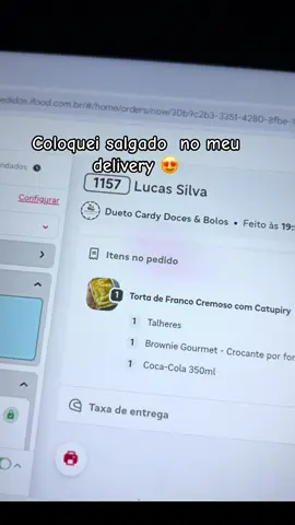 Não é que deu bom 😍 #ifood #vendas #fyp #deliveryemcasa #doceria 