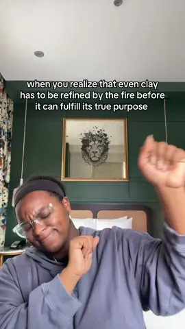 God is the Potter & we are the clay 😭