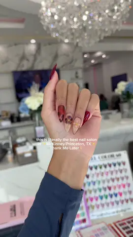 THE BEST SALON IN MCKINNEY, TX✨ If you are a McKinney content creator and are looking to collaborate with a nail salon comment🙏🏼 @Iris Nail Bar  📍Princeton, TX #nails #smallcreators #dallas #mckinneytx #beauty