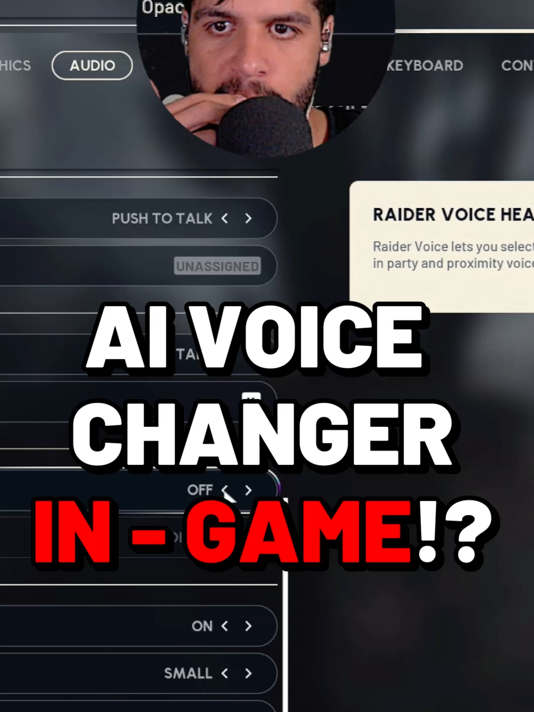 arc raiders let you change your voice?! #arcraiders #arcraidersgame #arcraidersgameplay