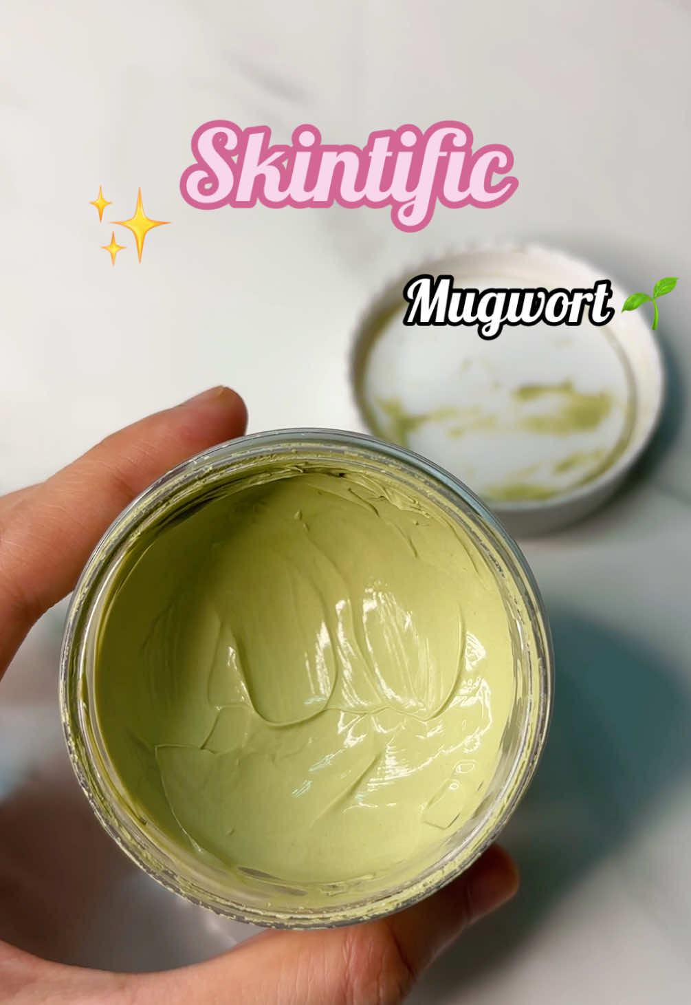 🍀 Skintific Mugwort มาร์คหน้าสะอาด สดชื่น รูขุมขนเล็กลง 😮✨ #skincare #skintific #พิกัดความสวย #มาร์ค #เทรนวันนี้ 
