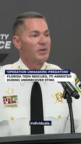 One hundred and seventy-one people were arrested, and one teenage girl was rescued during the Hillsborough County Sheriff’s Office’s ‘Operation Unmasking Predators’. Click the link in our bio to read more. #news #fox13news #hillsboroughcounty #florida