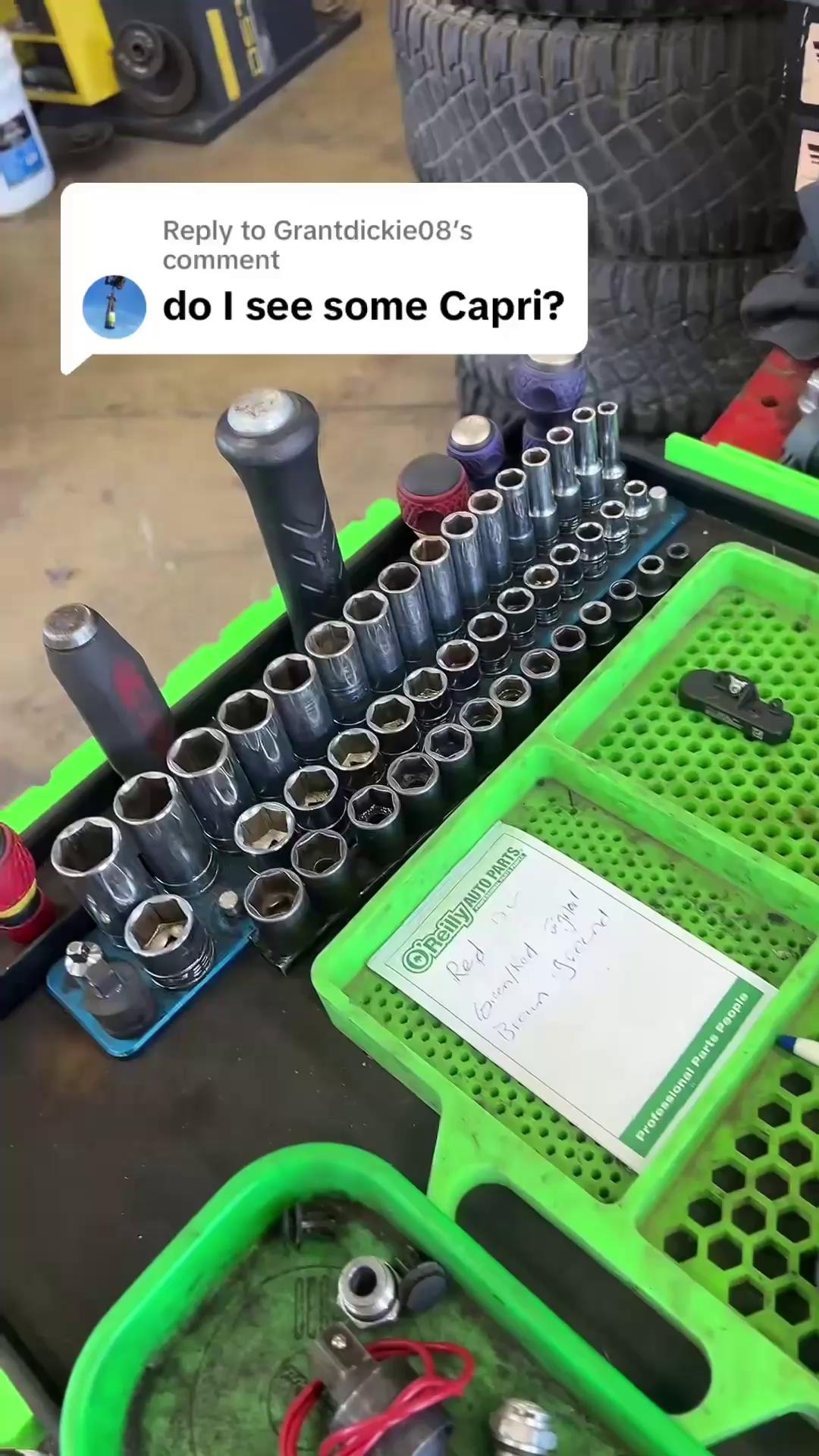 @jstruckrepair_ got his Capri Tools lineup dialed in. 🔧 What are your favorites? 👇 #ToolTalk #CapriTools #MechanicLife #DieselTech #Automotive #ToolboxEssentials #DieselMechanic