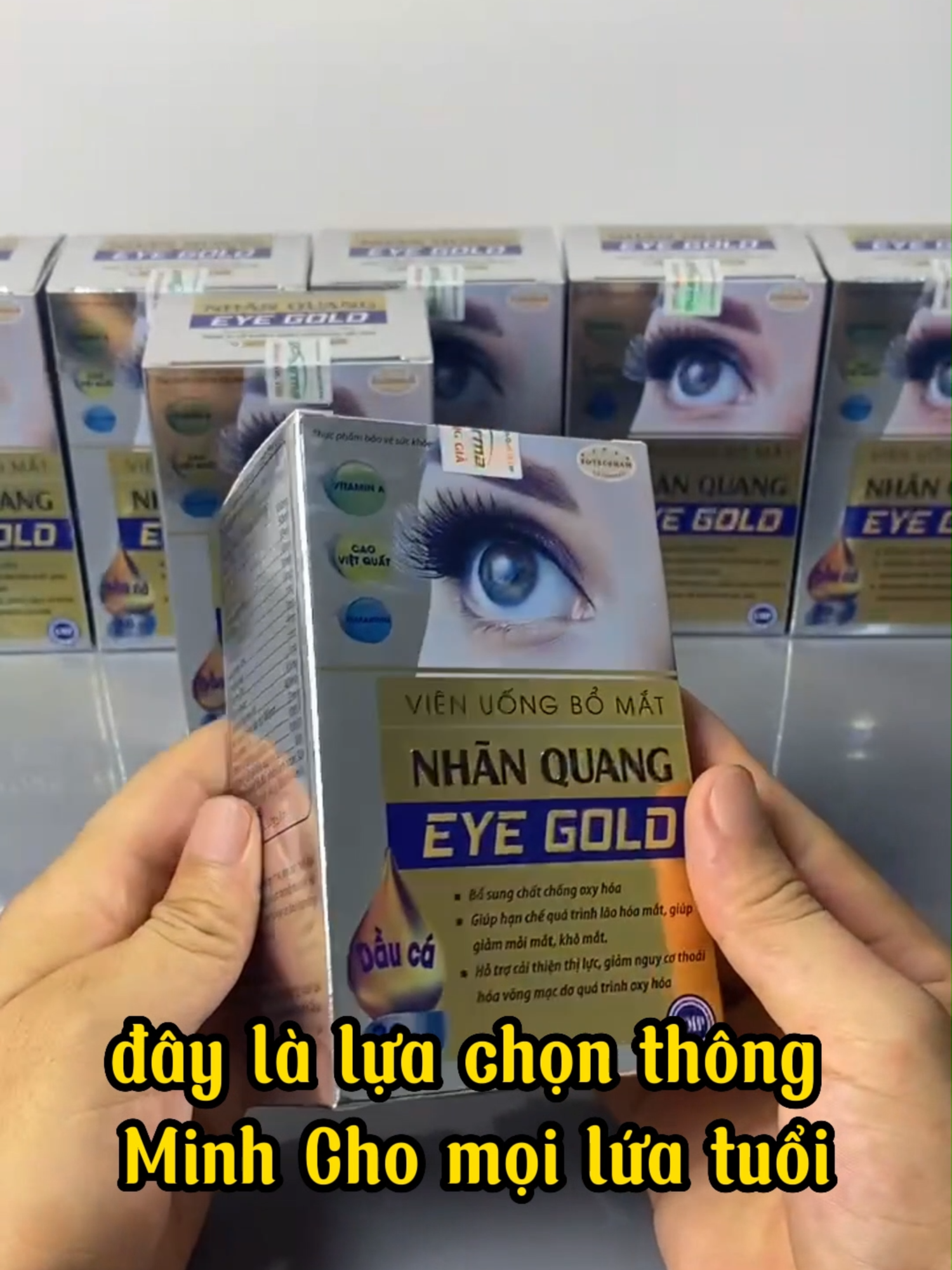 Bổ Mắt EYE GOLD #xuhuong #xuhuongtiktok #bomat #bomateyegold #vienuongbomat #vienuongsangmat #tangcuongthiluc #tangcuongthilucmat #bomatchonguoigia #bomatchotreem #vienbomatchobe #bomatchotre #eyegold #thuocbomat #thuocbomatchobe