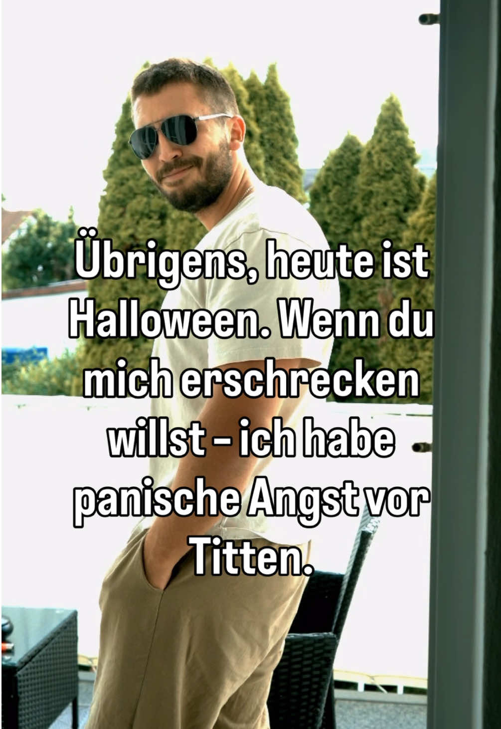 Heute ist Halloween 🎃  #halloween #grusel #horror #viral #humor 