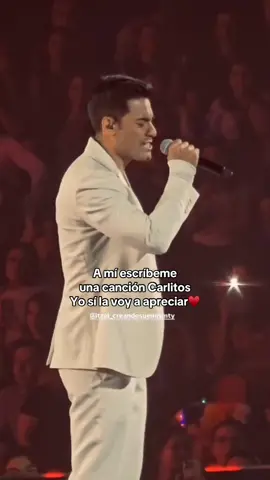 Vamos a grabarnos las miradas♥️  #CarlosRivera #serás