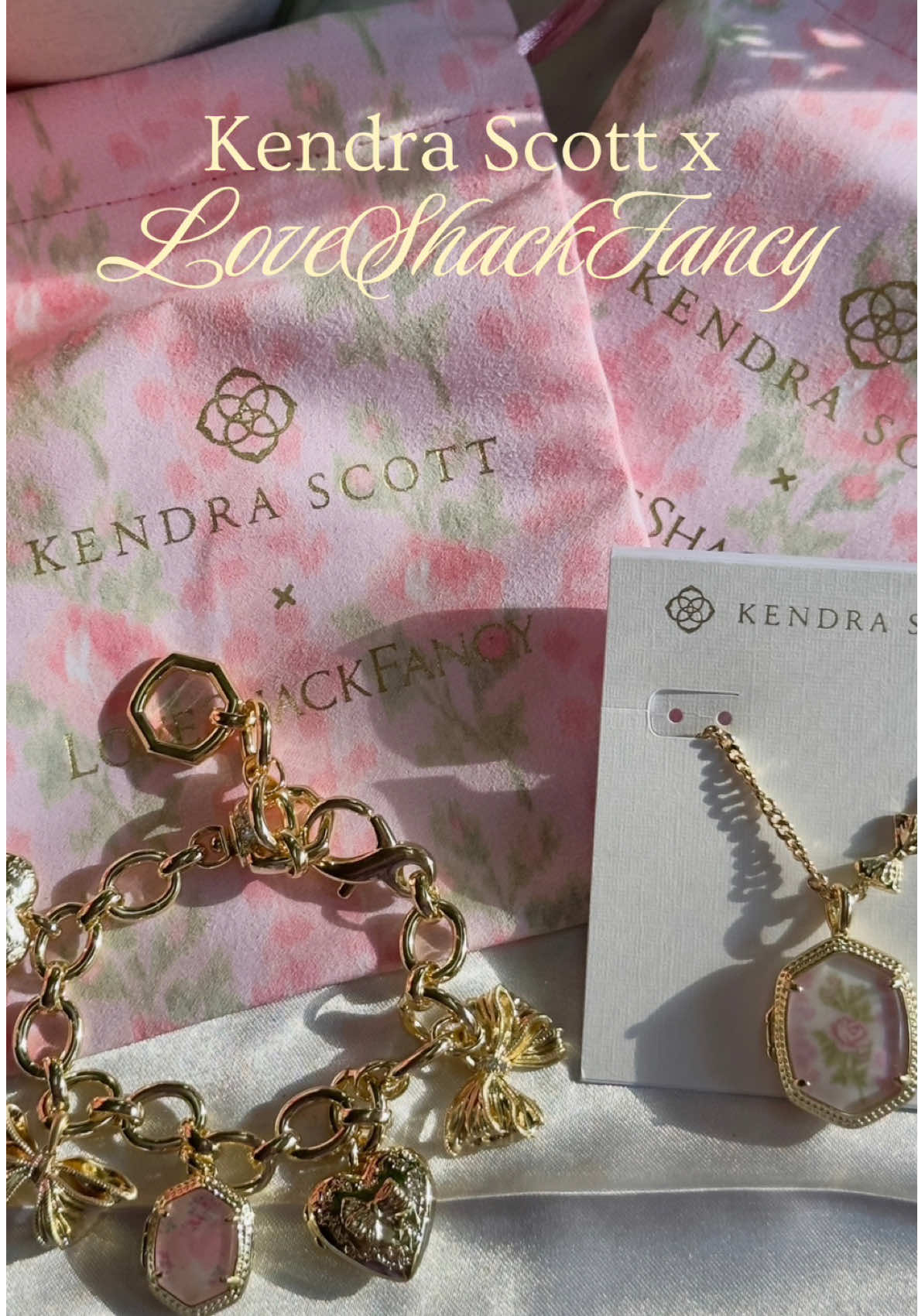 🎀 Kendra Scott x LoveShackFancy🎀 I am so in love with the latest @Kendra Scott x @LoveShackFancy collab!🎀 I got the Daphne Gold Locket Necklace and the Bow Gold Charm Bracelet, which has 3 lockets!  I have loved lockets ever since my mom bought me one when I was three, and I frequently wear a locket she gave me on my last birthday before she passed, so lockets hold really special meaning for me.💕🪽 I am so excited to choose the perfect photos to put in all four of my new lockets!💕💕 Did you buy anything from this collab?💕🎀 🛍️ LINK IN BIO 🛍️ #kendrascott #loveshackfancy #kendrascottxloveshackfancy #locket #jewelry 
