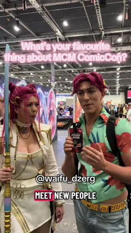 What’s YOUR favourite thing about MCM? #mcmcomiccon #mcmcomicconlondon #cosplayer #cosplay #comiccon @Holly 🦖💤 @Abigail @🌸Waifu & Dzerg👾 @