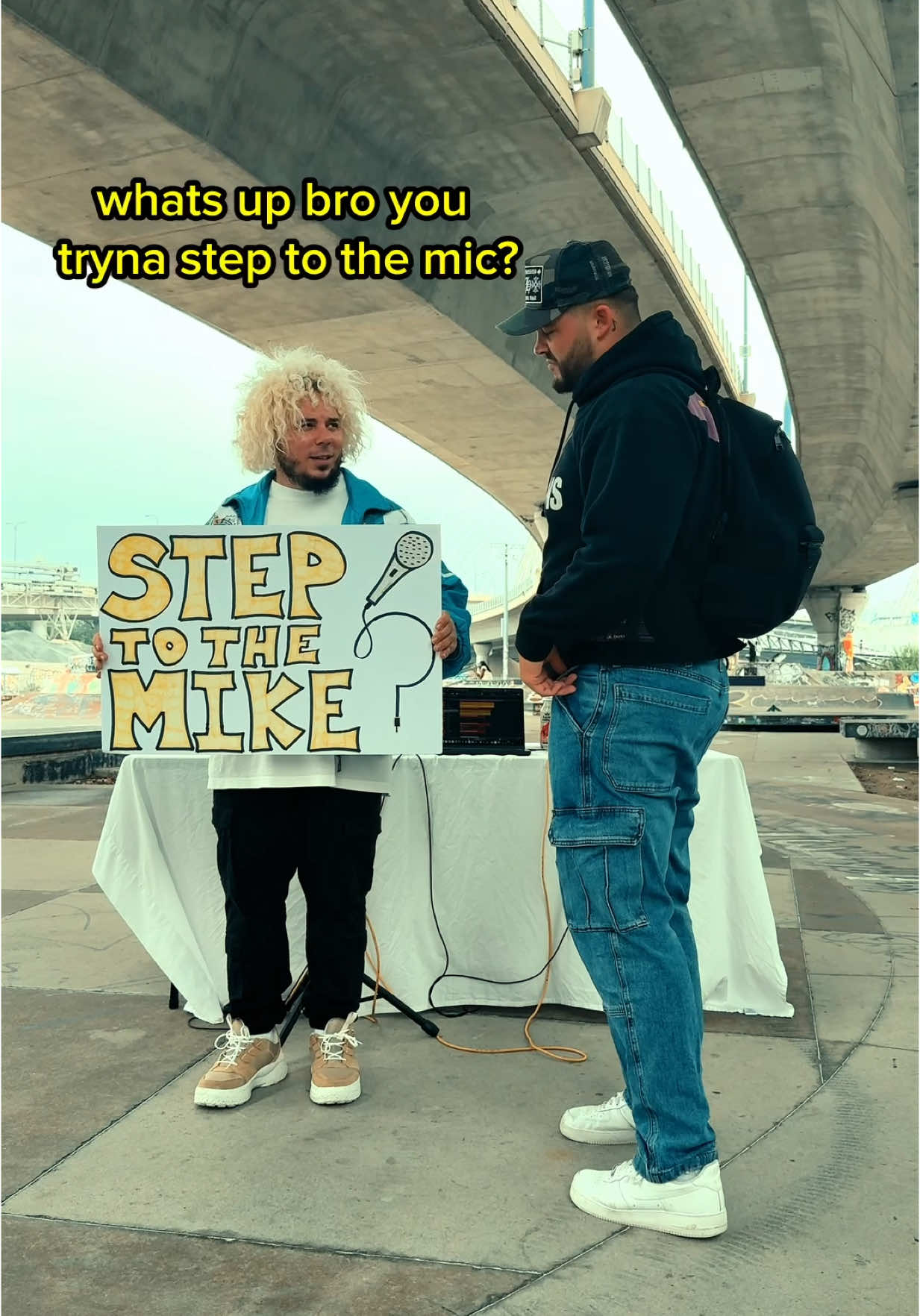 He got hint of Post Malone in there, or I’m buggin?! 🤯😱 #steptothemike #streetperformer #publicperformance #freestyle @STEP TO THE MIKE 🎙️ @HunnaV  Get your music on all streaming platforms and socials with @DistroKid eping all your music royalties, unlimited uploads & more features than any other distributor #distrokid
