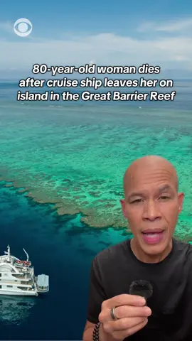 An 80-year-old woman has died after a cruise ship left her on island in the Great Barrier Reef. The woman, who has not been identified, was on a 60-day Coral Adventure Cruise around Australia. When the ship stopped on Lizard Islans for a hike, she decided to take a rest — but was left behind on the island. #australia #cruise @Vladimir Duthiers 