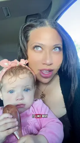 Dolls? No thanks I’ll take the spoon! Why are babies like this?😅 #MomsofTikTok #baby #babytok #momlife #momanddaughter #foryoupage #trending #fyp #babygirl #toysforkids #babytoys #teething #funny #relateable #momtok 