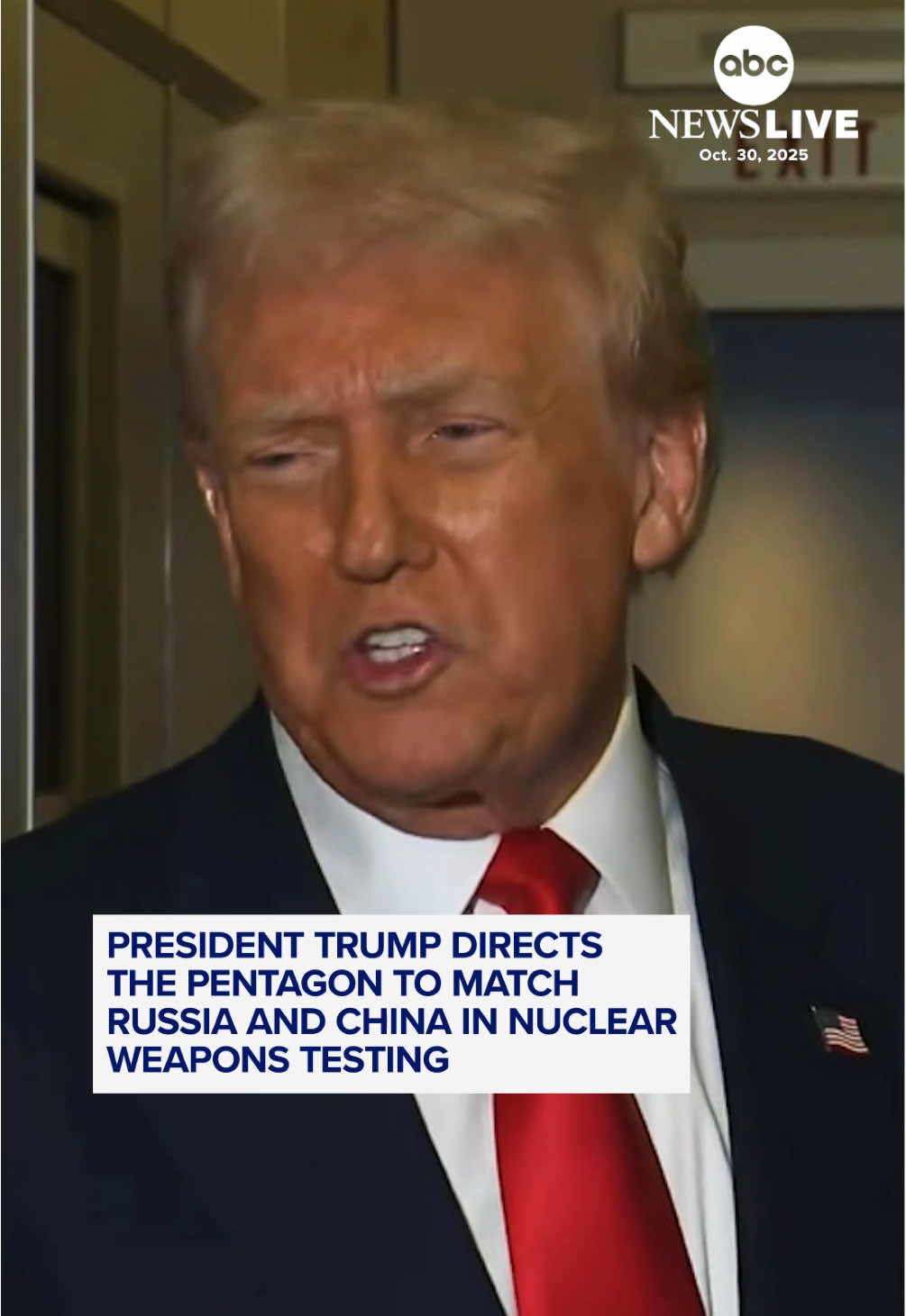 “There are a lot of questions being raised” after President Trump ordered the Pentagon to resume nuclear testing on an 