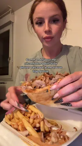 C’est quoi le plat que vous commander quand vous êtes déprimé vous? 