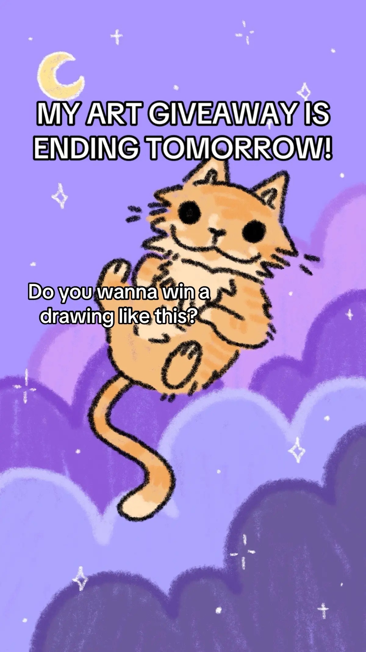 I’m giving away one free pet portrait to a lucky winner! It’s ending tmr so join asap!!! (Yes, your pet can be any animal) #free #giveaway #artgiveaway #petportrait #cattok 