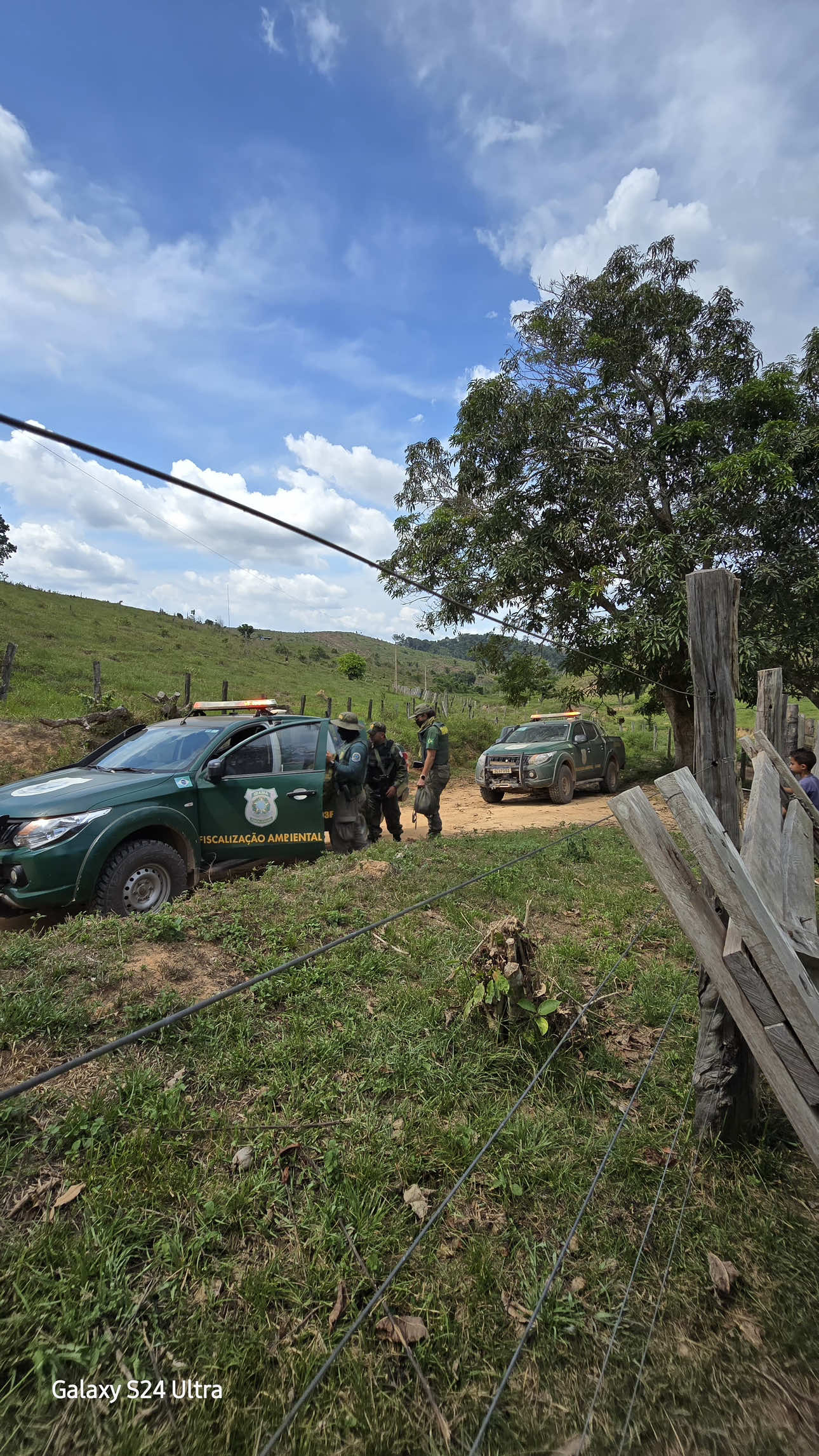 Recebemos visita do órgão hoje 30/10 de 2025 aqui na fazenda …
