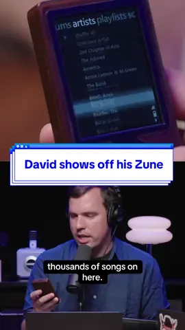 What songs were on your Zune? This week on Version History, we’re talking all things Zune and David shows off the brown one he found on eBay. #versionhistory #zune #retro #nostalgia 