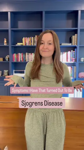 This month I was diagnosed with Sjögren’s Disease  an autoimmune condition where your body attacks its own salivary and tear glands. And no, it’s not just “dry eyes and dry mouth.” Autoimmune causes inflammation affecting your whole body and even your organs. I also have hEDS, Gastroparesis, and POTS, and my doctors suspect MCAS and Endometriosis too. #sjogrens #sjogrensdisease #autoimmunedisease 