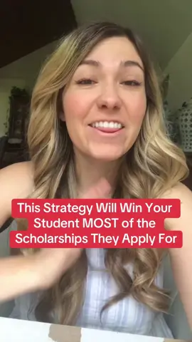 PARENTS, my free scholarship class is at the link on my profile teaching exactly where to find less-competitive scholarships, and my Winning Scholarship Formula that’s helped families win over $2.6 MILLION in awards over the last few years!