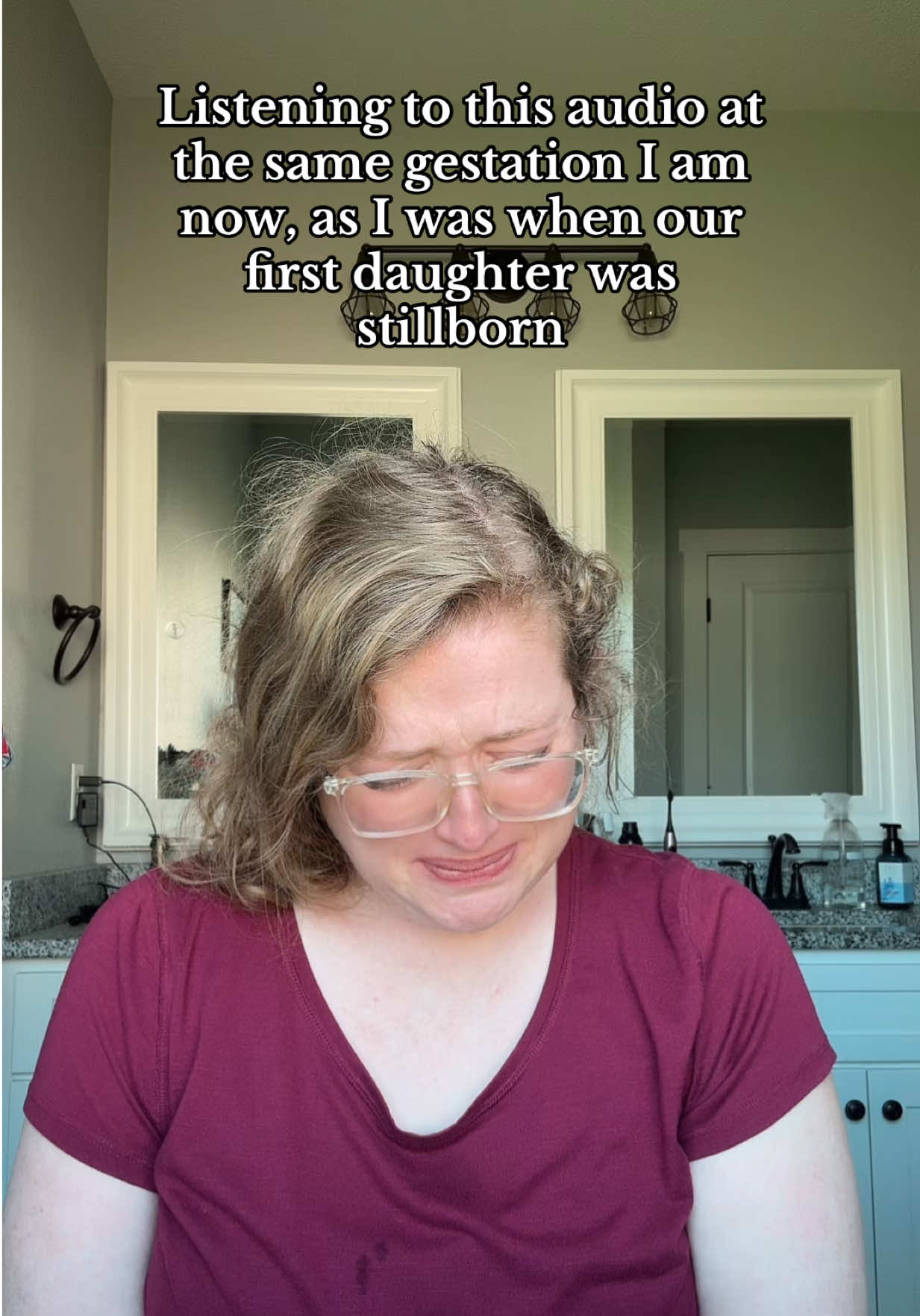 I am 26 weeks today with our little man, and I was 26 weeks & 2 days the day I found out our first daughter no longer had a heartbeat… I am 1 in 4 ❤️‍🩹 #stillbirth #pregnancyloss #grief 