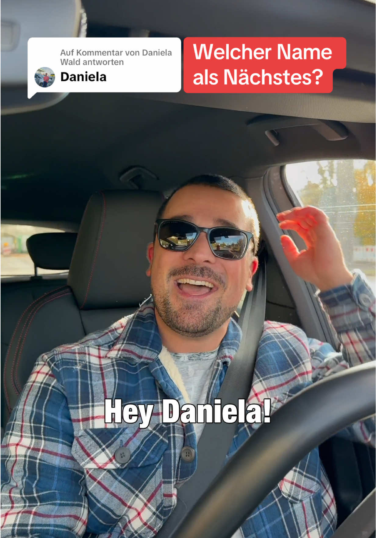 Antwort auf @Daniela Wald #namenssong #autosession #heymacarena #italiano #daniela 
