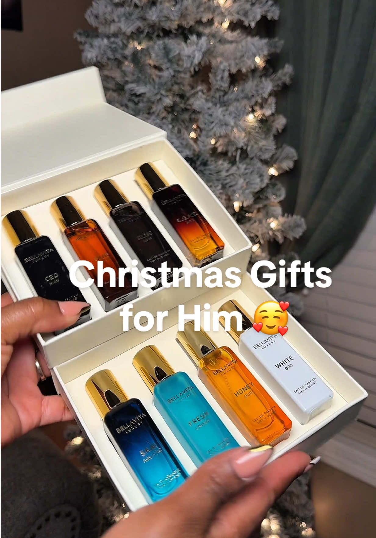 This cologn gift set for men is such an amazing deal and they all smell so good!! Grab these for a special man in your life 😌  #tiktokshopblackfriday #giftsforhim #menscologne #christmasgiftideas #bellavita  