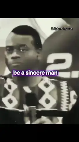 be a sincere man #apostlearomeosayi 