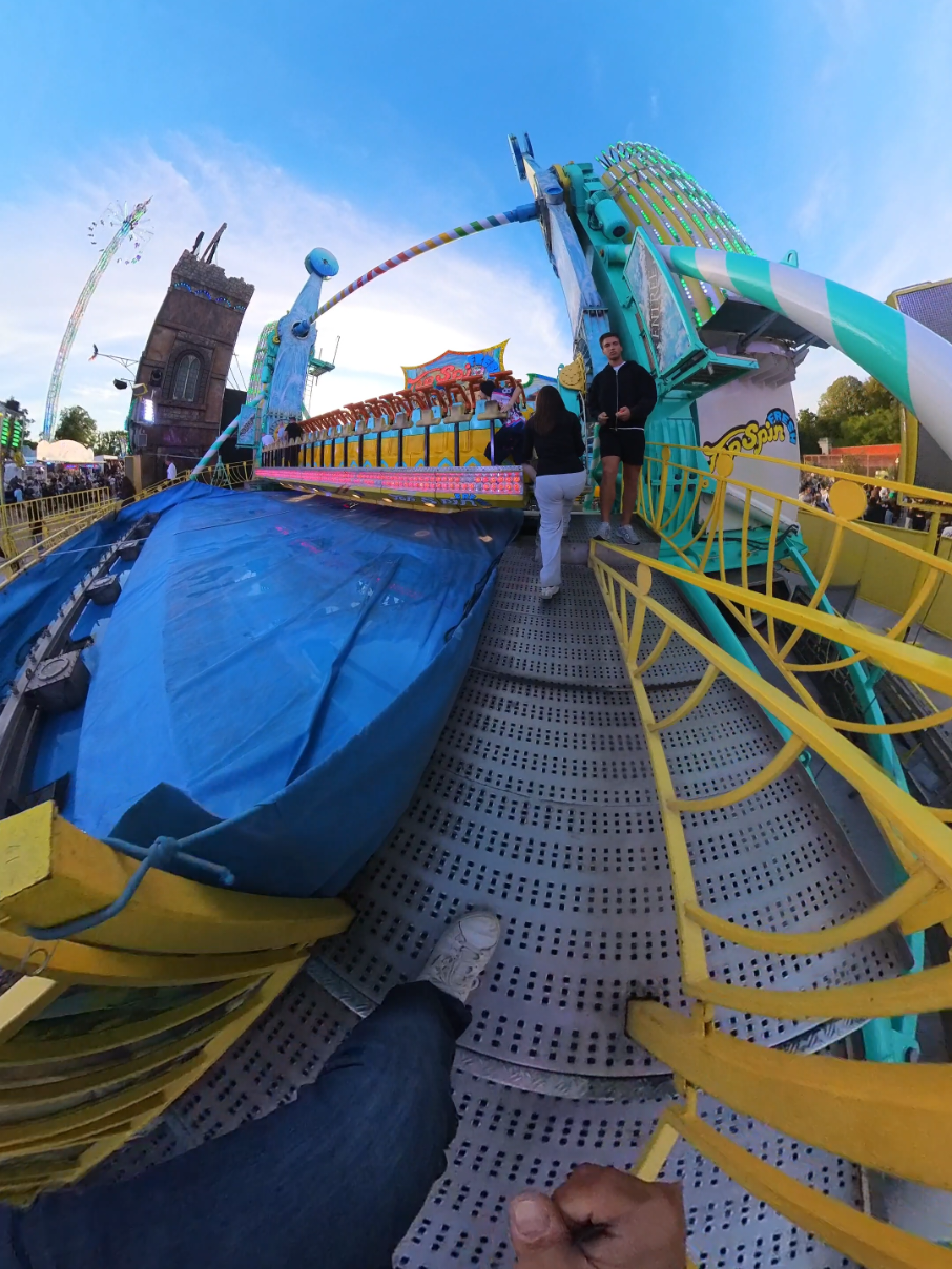 TopSpinFresh la Foire aux manèges Lille 🎡🇫🇷 #foire #kirmes #adrenaline #funfair #lunapark 