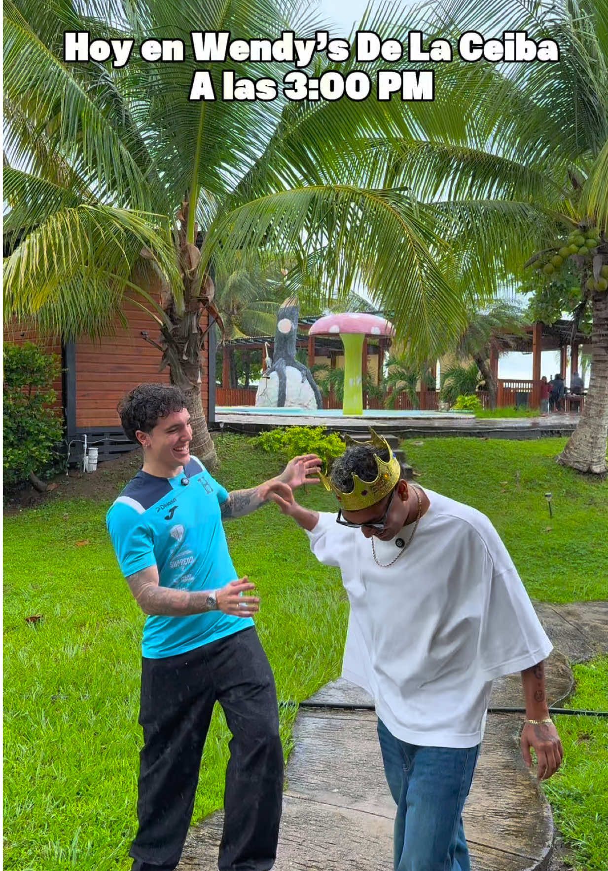Estaré junto a #LosTiktokers en @Wendy’s Honduras que está por el Muelle de Cabotaje… en La Ceiba🌴