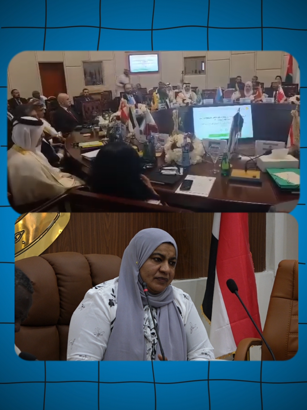 الأمين العام للمجلس الأعلى للبيئة والموارد الطبيعية، دكتور منى علي محمد أحمد، افتتاح الدورة الـ36 لمجلس الوزراء العرب المكلّفين بالبيئة