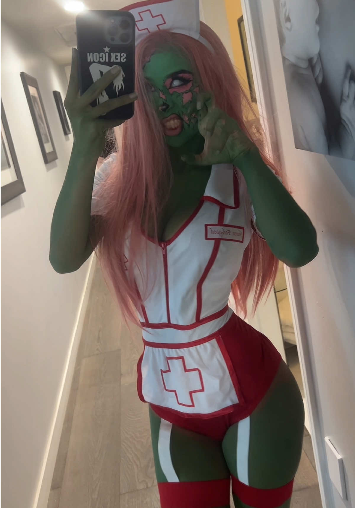 zombieee nurse #halloween #zombie #xyzbca #foryoupage 