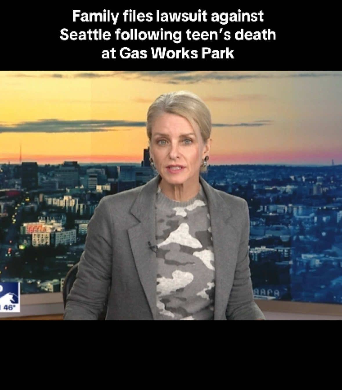 The family of a teen who died after falling from a tower at Gas Works Park is now suing the city of Seattle. 