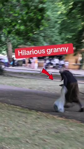 Running granny speeding up crazy prank 🔥🤣🤣#gotcha #reel #funnytiktok 