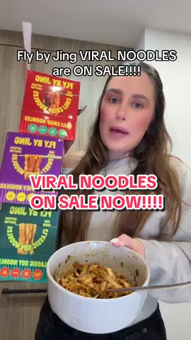 Hurry while they’re on sale!!!! 🍜#flybyjing #viralnoodles #viralfood #tiktokshopcreatorpicks #tiktokshopfood 