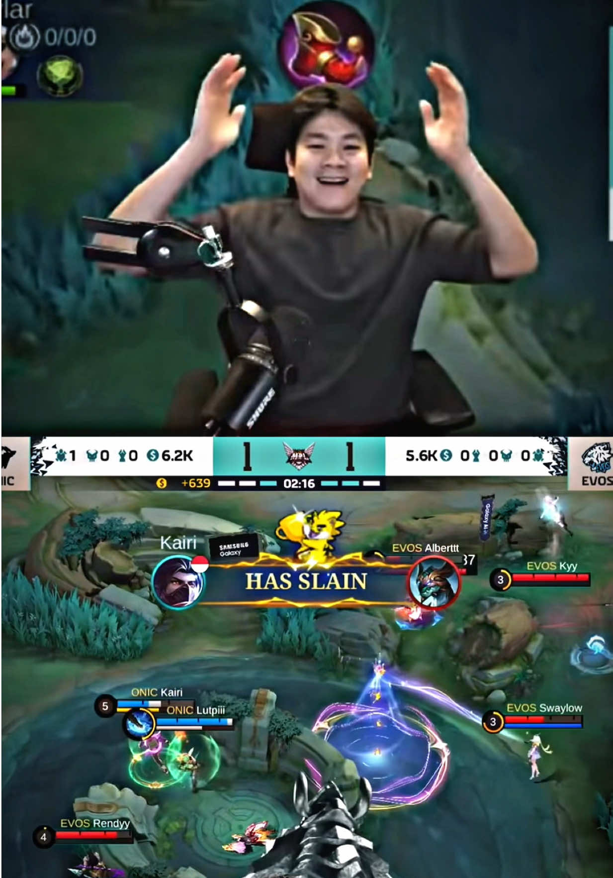 Top 1 Hayabusa💀 #hayabusakairi #MLBB9TH #MLBB #TerompetBangBang #onicvsevosgame4 