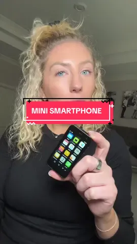 This is the cutest gift for any little phone stealers out there! 👧🏼📱 #minismartphone #miniphone #smartphone #kidsphone #christmasgiftideas 