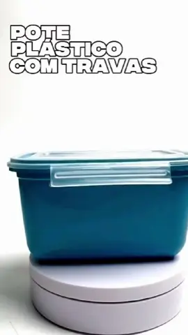 pote de plástico 
