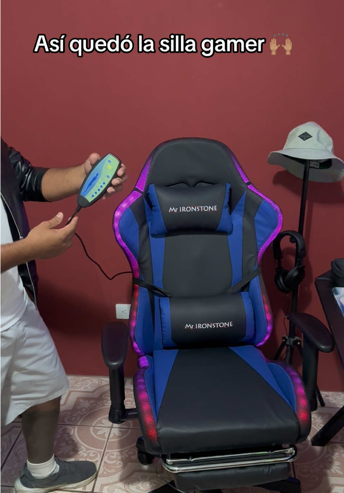 Segunda parte, así quedó la silla gamer 👏🏽🫶🏽@Antonio Solís #sillagamer #streamer #hermanos #costarica🇨🇷 #usa🇺🇸 