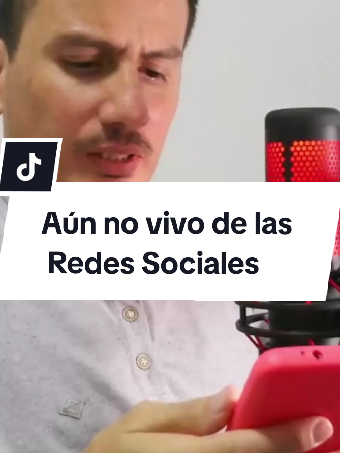 Aún no vivo de las redes sociales #redessociales #creadordecontenido #juancastillo 