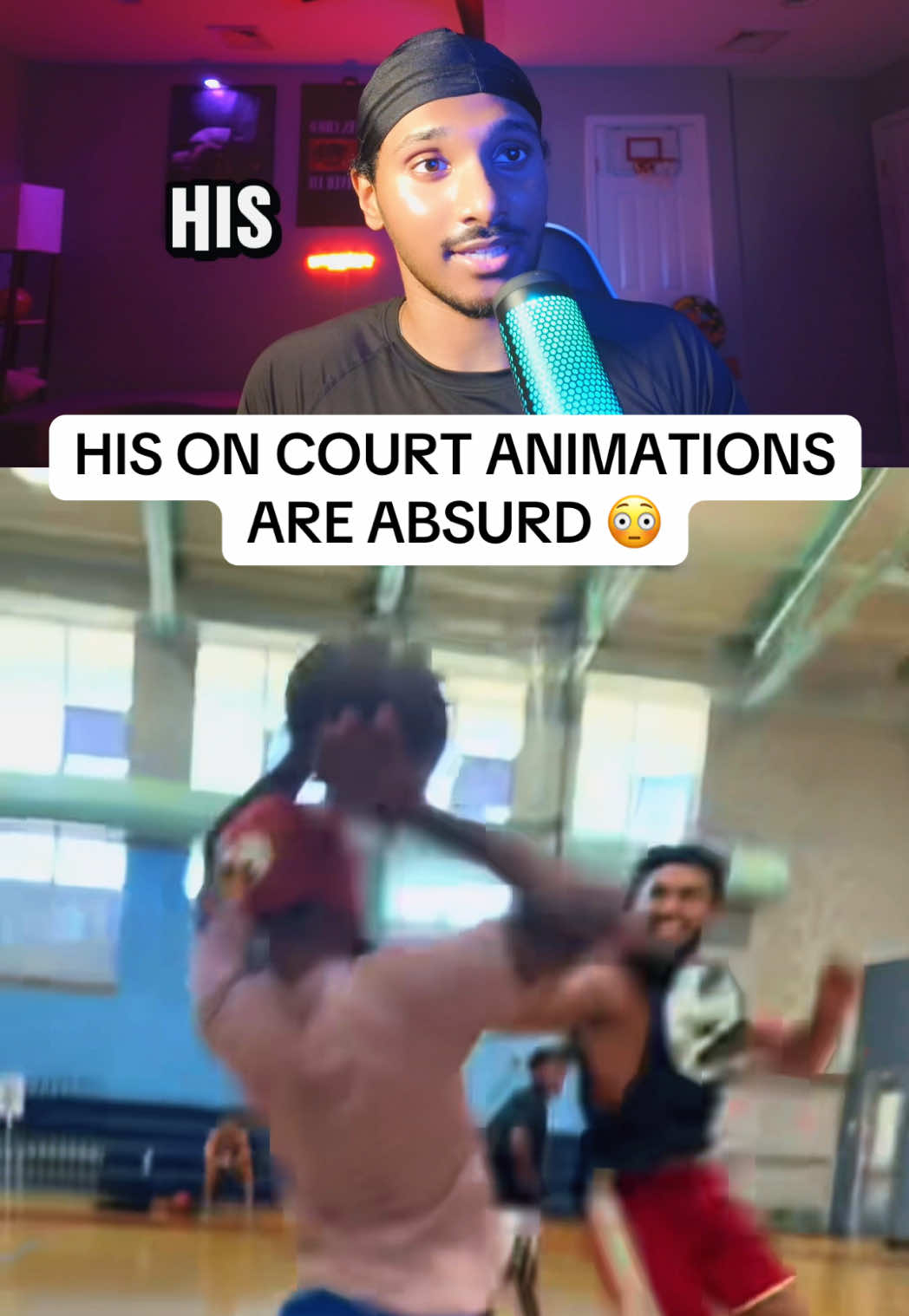 Moving different out there 😭 #basketball #nba2k #ballislife #tigerreacts #fyp 
