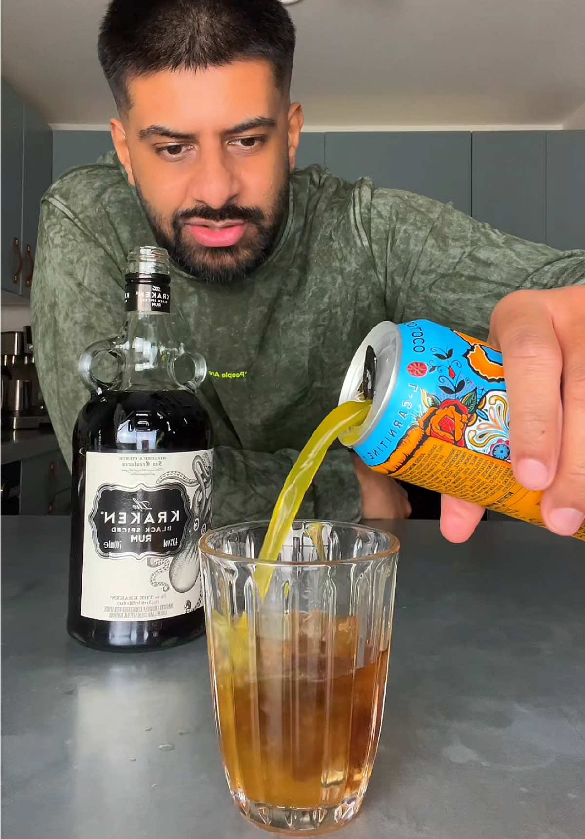 Replying to @Johnpaul Parsons you’re onto something 🤤 this is delicious 🕺 #StrangeDrinkCombos 