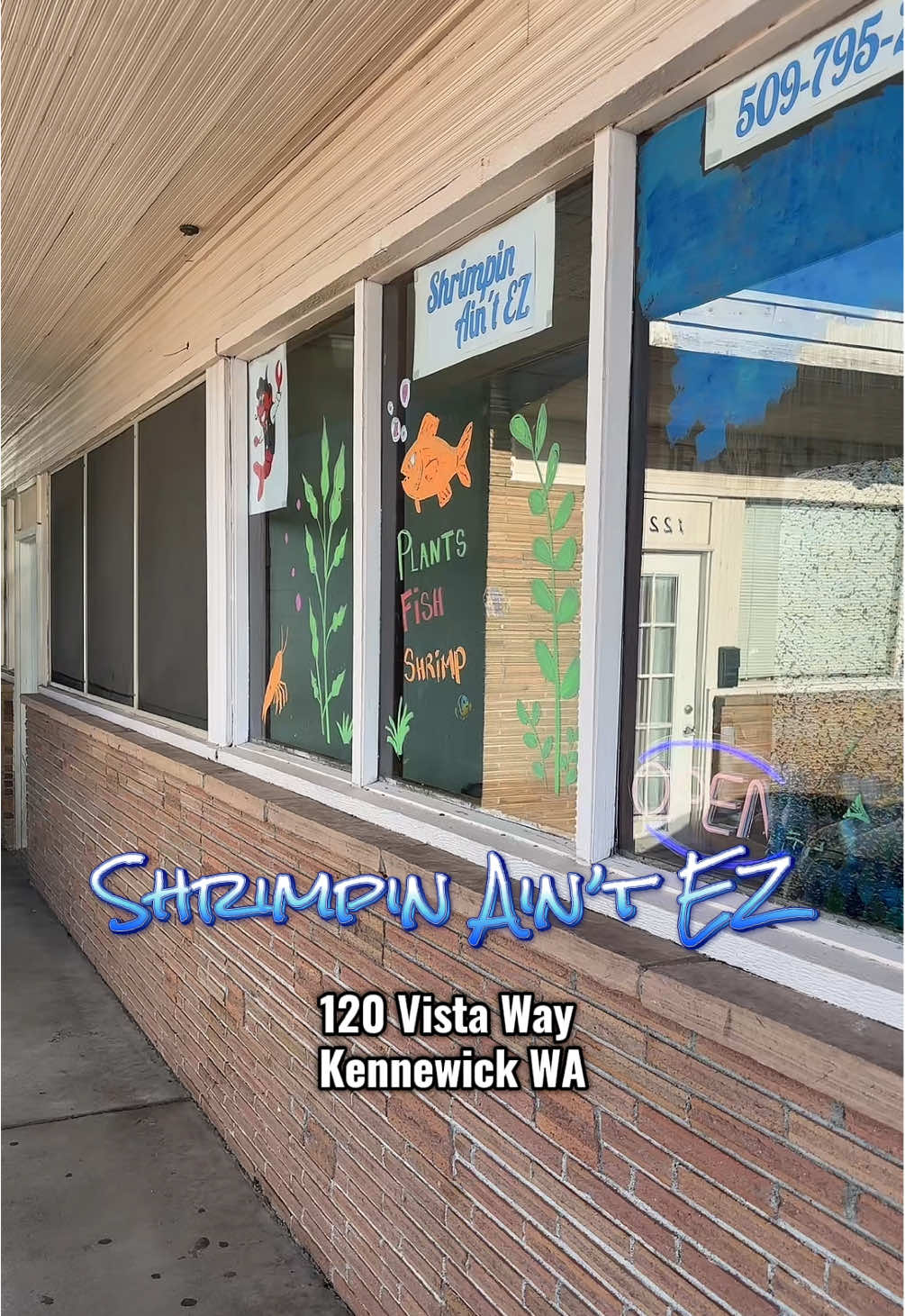 Make sure to come check them out! 🐟🐠🦐 @Shrimpin' Ain't Ez #shrimp #fish #newbusiness #supportsmallbusiness #509 