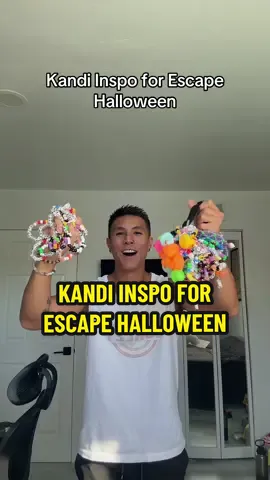 Who’s going to Escape?! Let’s trade Kandi! #escapehalloween #festival #festivalseason #kandi #kandibracelet 