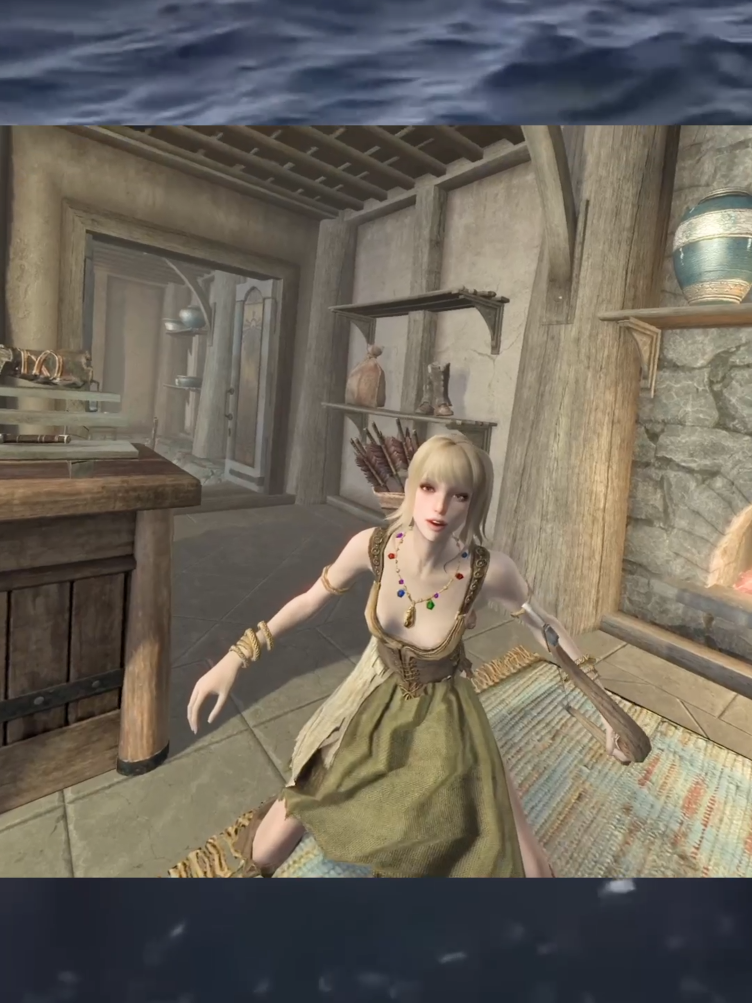 shut up#本日の犠牲者 #キシタク店長 #Skyrim