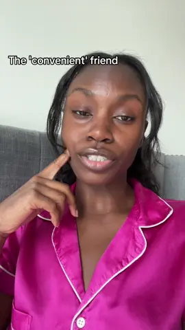 The 'convenient' friend