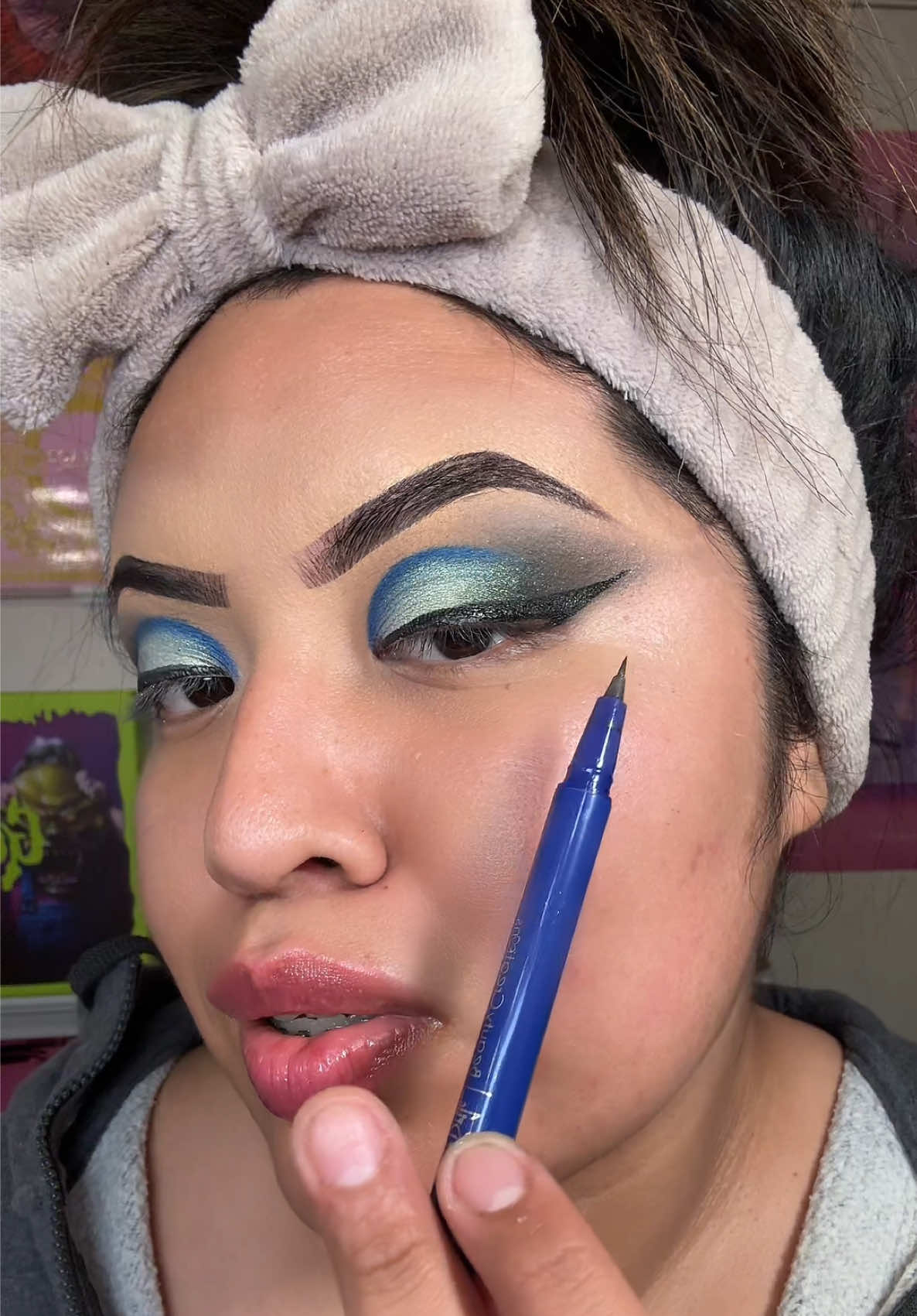 @Beauty Creations Cosmetics x Corpse Bride 🦋🩵 #corpsebride #corpsebrideemilly #emilyandvictor #corpsebridemovie #beautycreationscosmetics 