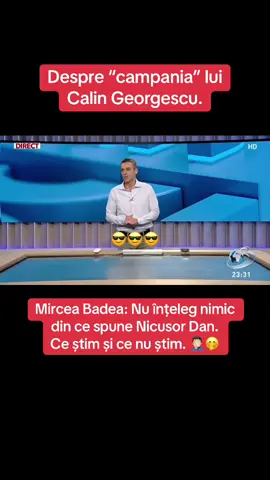 Mircea Badea nu este convins de “campania rusească” pentru Calin Georgescu.
