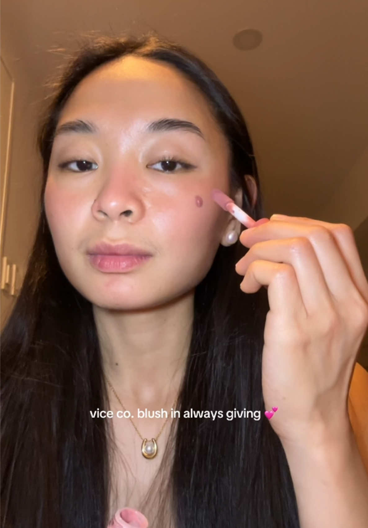 If ‘fresh’ was a shade, ito na ’yun. ✨💕 @ViceCosmeticsPH #fyp #foryou #foryoupage #vicecosmetics #blush 