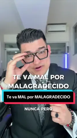 Te va mal… por malagradecido. Lo sé, suena duro. Pero a veces te están dando exactamente lo que pediste… y tú solo sabes quejarte. Pagar impuestos, no tener tiempo, que te pidan ayuda… no es castigo. Es señal de que estás creciendo. 🙌 ¿A ti también te ha pasado algo así? Escribe “GRACIAS” si este video te hizo ver tus bendiciones con otros ojos.👇 #opinion #consejo #reflexion #mentalidad #crecimientopersonal 